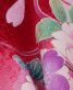 成人式振袖[シック]エンジにピンク紫の枝垂桜と薬玉[身長170cmまで]No.665
